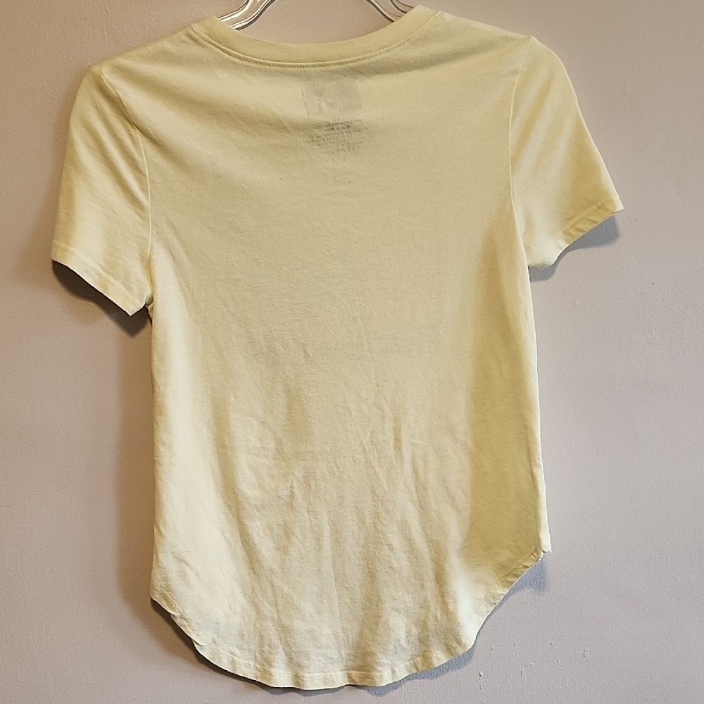 MTV Tee in Yellow With Pink Tie Dye Graphic - Picture 5 of 5
